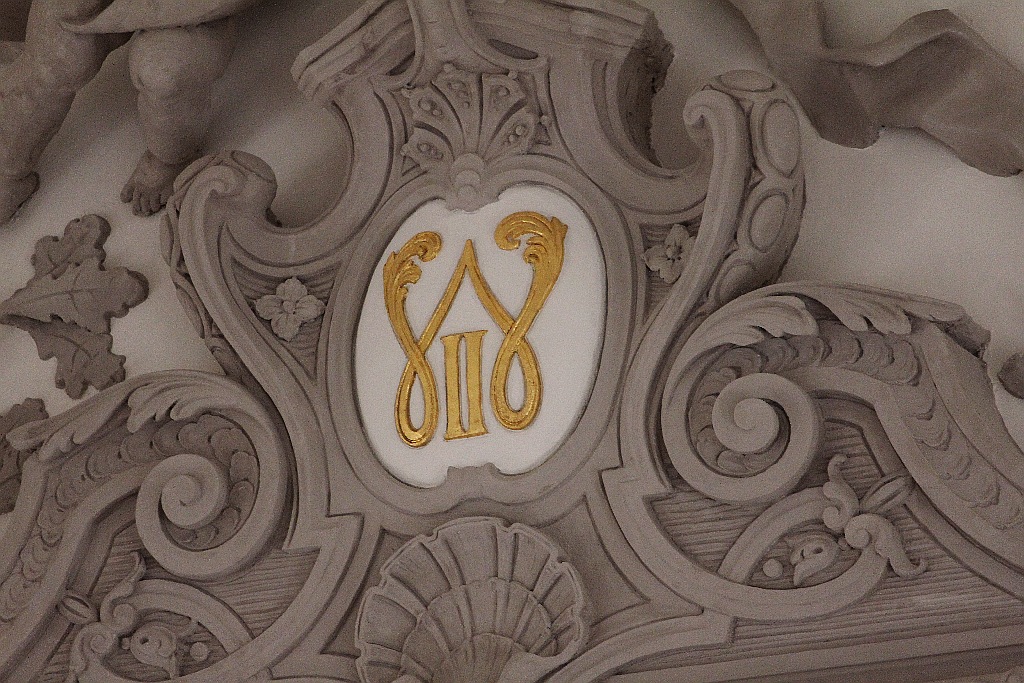 Sala królewska już zachwyca, maneżownia nabiera wyrazu