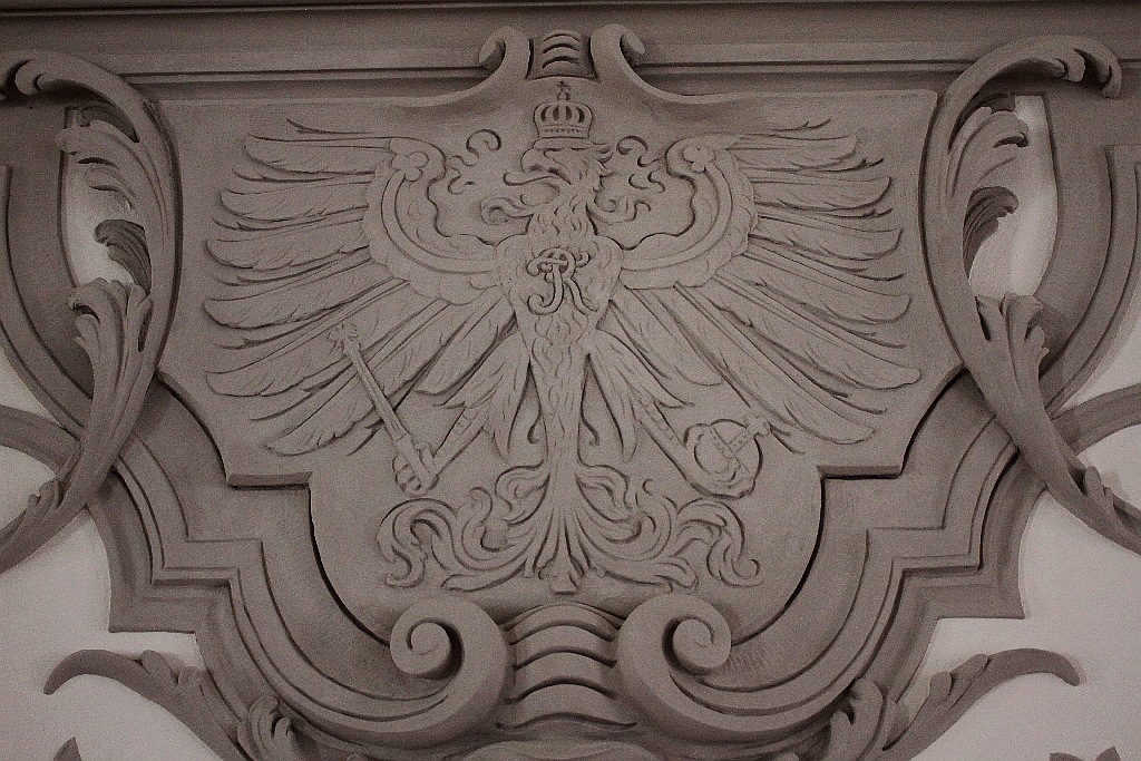 Sala królewska już zachwyca, maneżownia nabiera wyrazu
