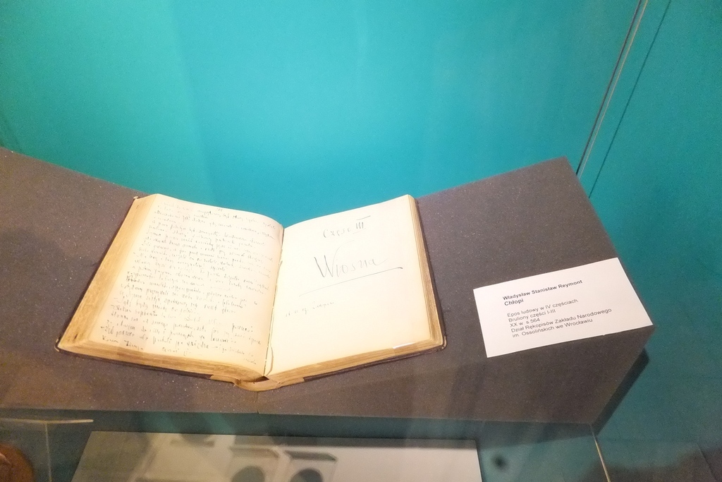 W Muzeum Miedzi można podziwiać wystawę poświęconą Reymontowi