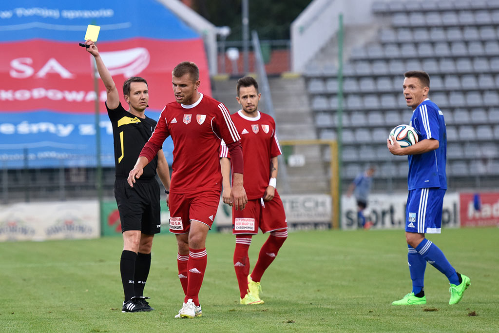 Łobodziński uratował Miedzi punkt w meczu z Pogonią Siedlce