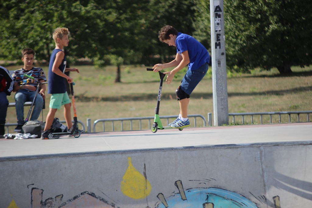 Drugi happening integracyjny na legnickim skateparku