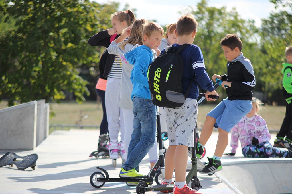 Drugi happening integracyjny na legnickim skateparku