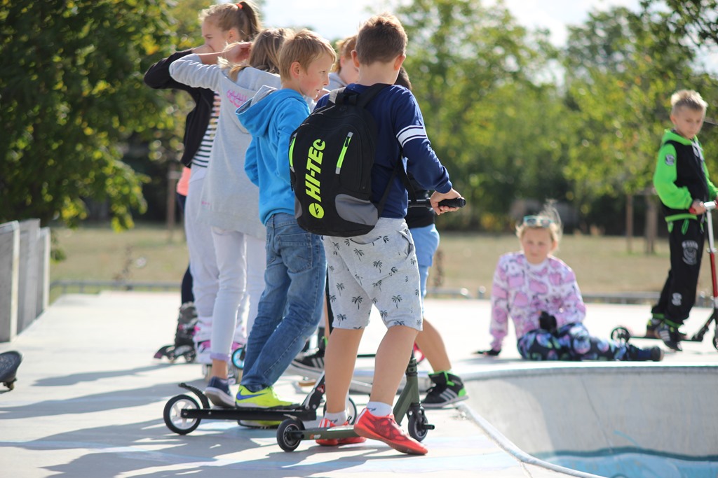 Drugi happening integracyjny na legnickim skateparku
