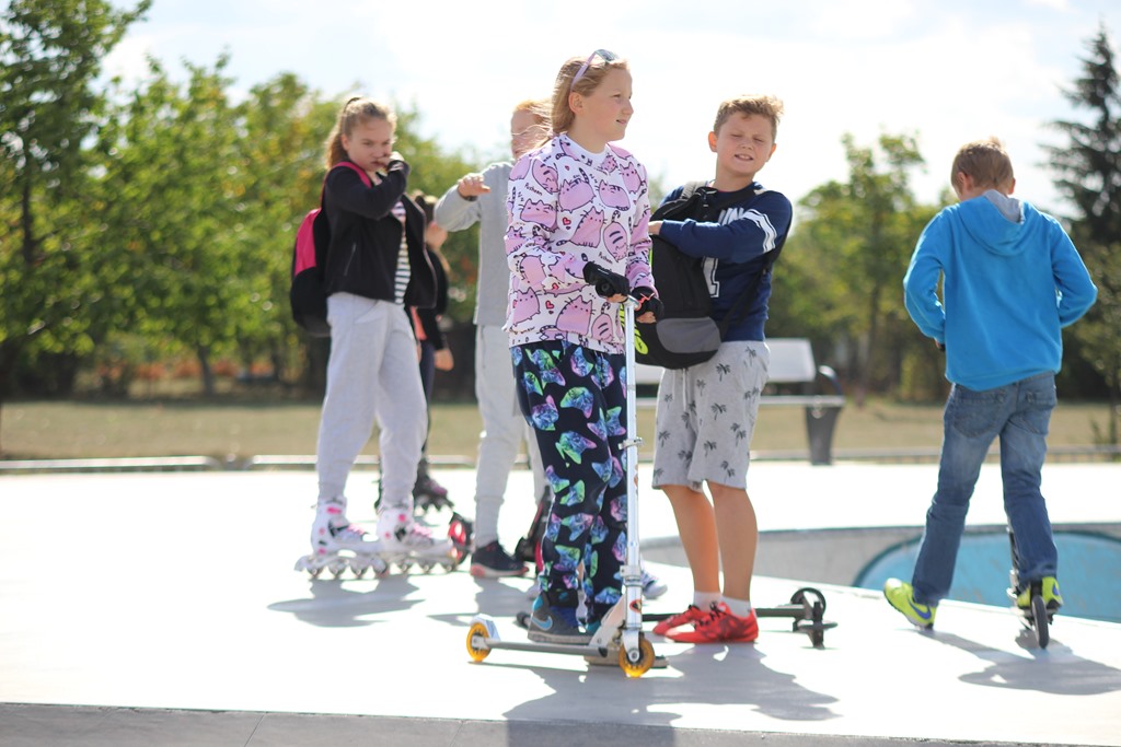 Drugi happening integracyjny na legnickim skateparku