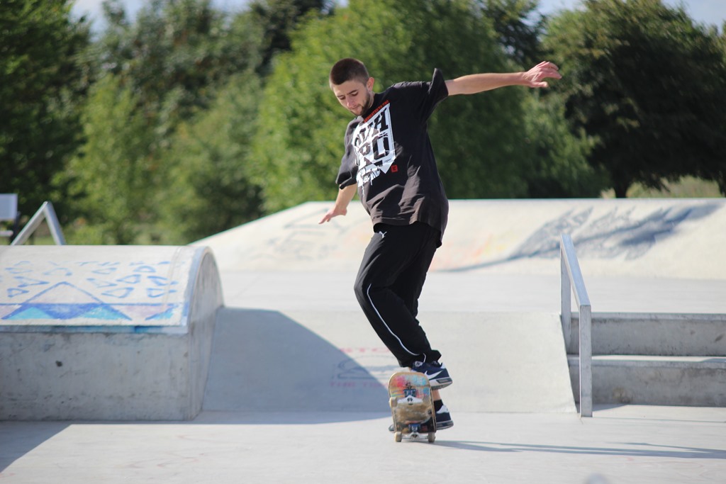 Drugi happening integracyjny na legnickim skateparku