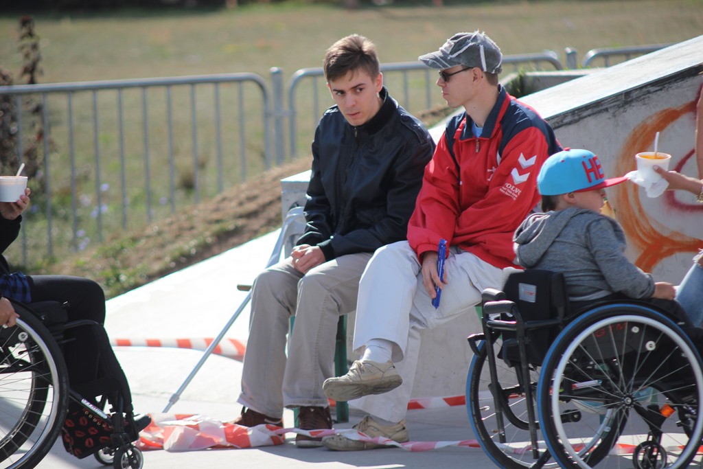 Drugi happening integracyjny na legnickim skateparku