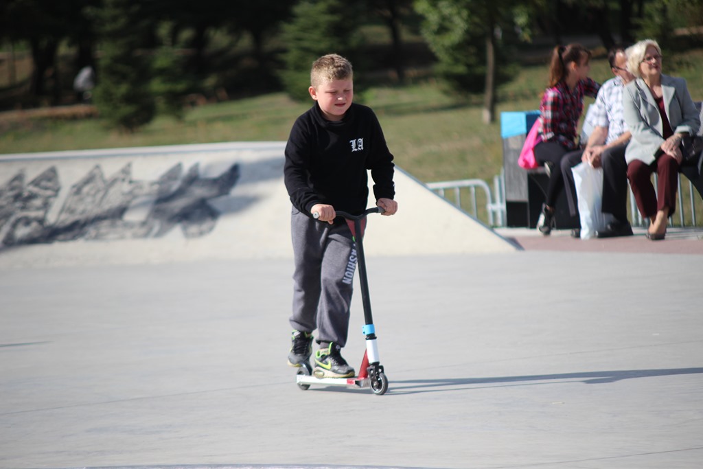 Drugi happening integracyjny na legnickim skateparku