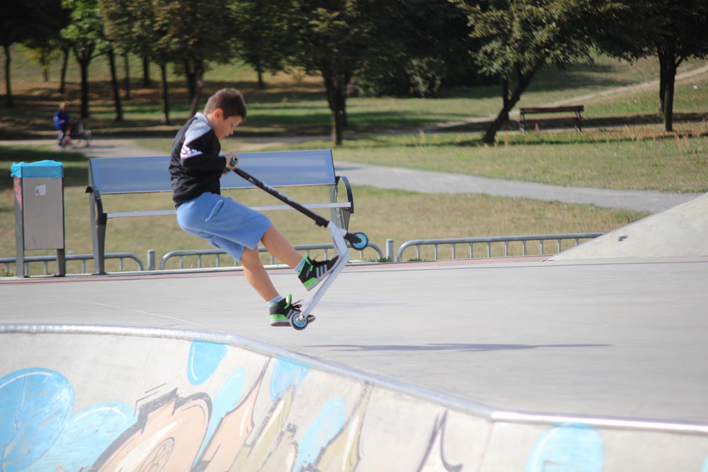 Drugi happening integracyjny na legnickim skateparku