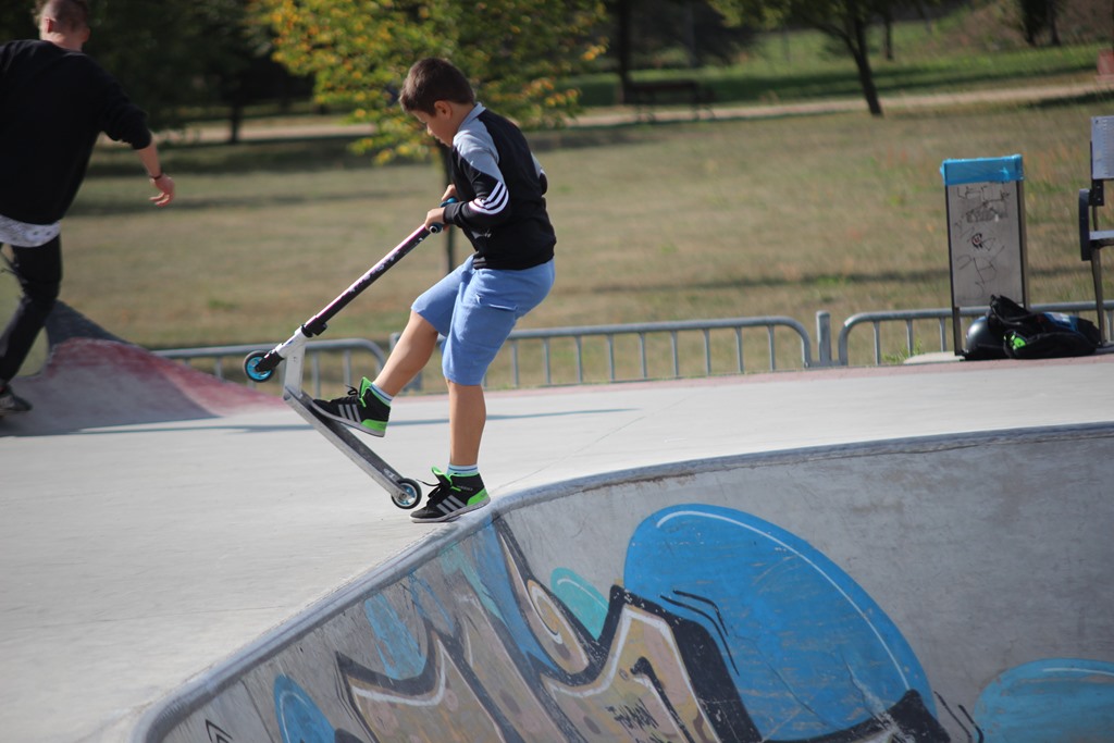 Drugi happening integracyjny na legnickim skateparku