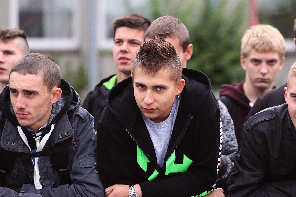 Bezpieczny uczeń w Zespole Szkół Samochodowych. Wykłady i pokazy