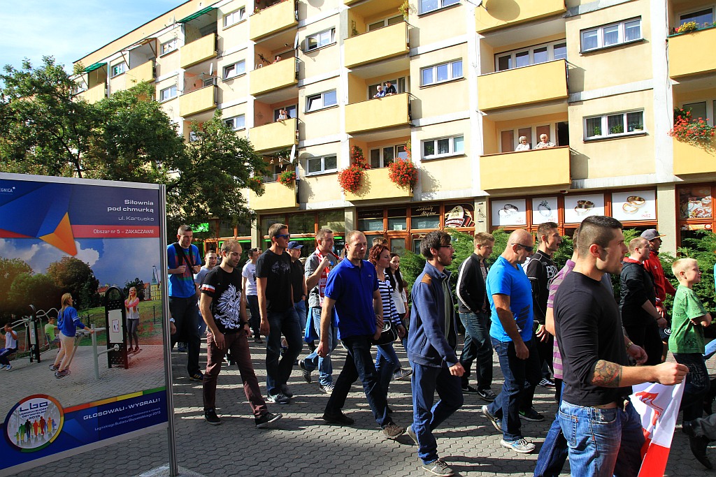 Zwolennicy Kukiza protestowali w Rynku przeciwko uchodźcom