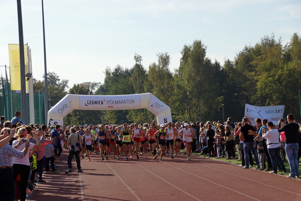 Grzegorz Gronostaj zwycięzcą legnickiego półmaratonu - część 2