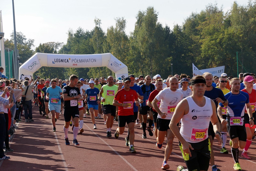 Grzegorz Gronostaj zwycięzcą legnickiego półmaratonu - część 2