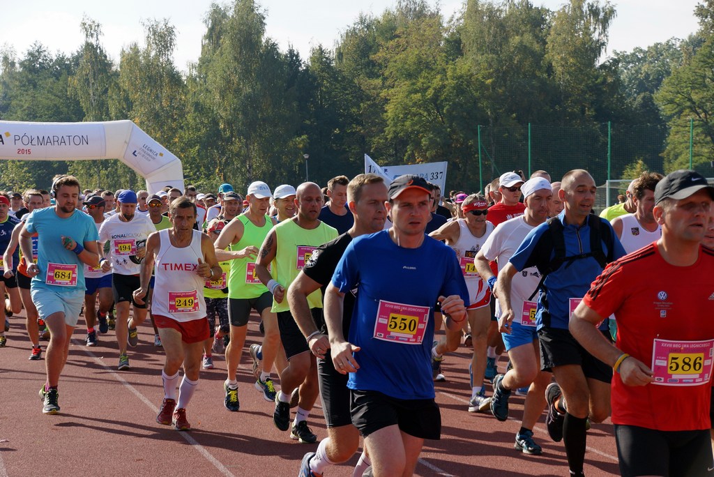 Grzegorz Gronostaj zwycięzcą legnickiego półmaratonu - część 2