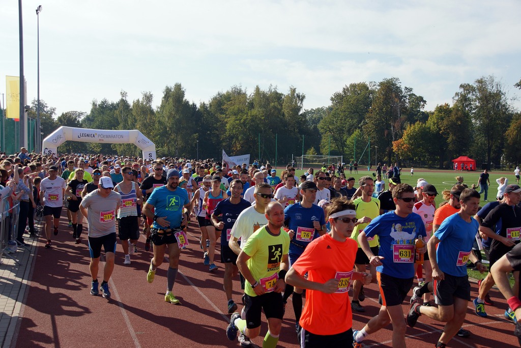 Grzegorz Gronostaj zwycięzcą legnickiego półmaratonu - część 2