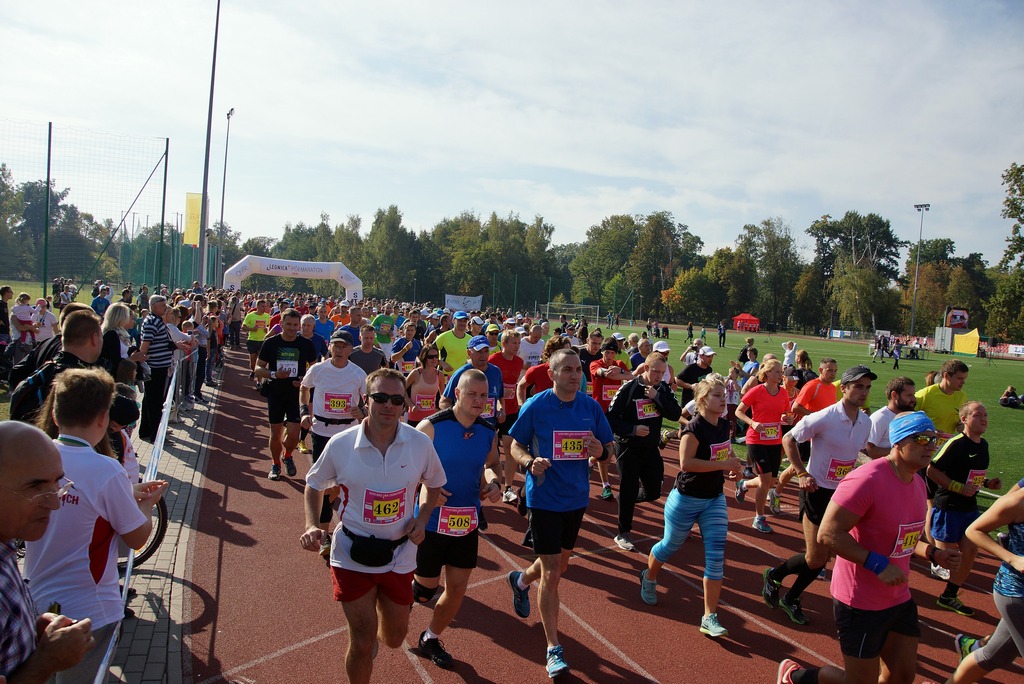 Grzegorz Gronostaj zwycięzcą legnickiego półmaratonu - część 2