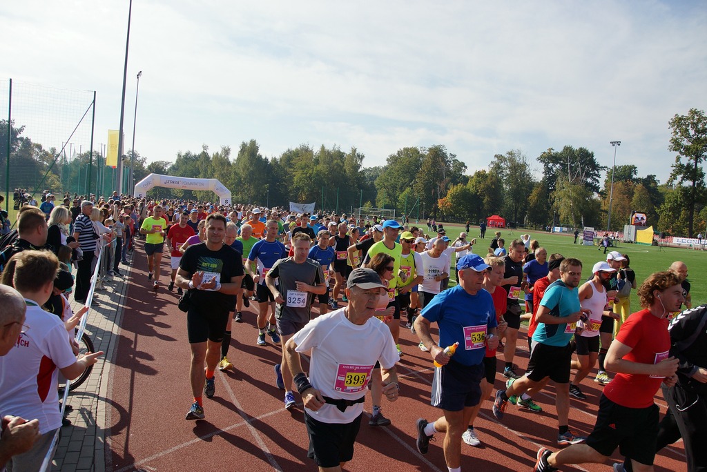 Grzegorz Gronostaj zwycięzcą legnickiego półmaratonu - część 2