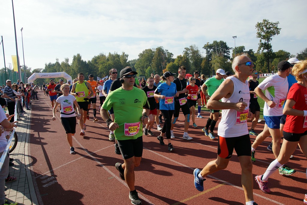 Grzegorz Gronostaj zwycięzcą legnickiego półmaratonu - część 2