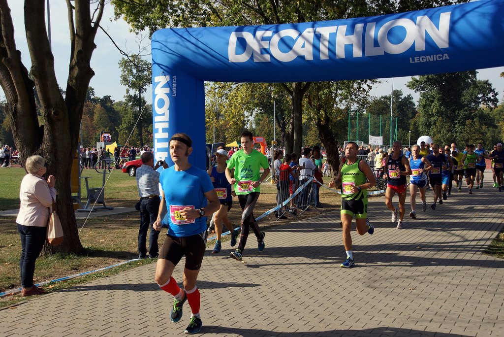 Grzegorz Gronostaj zwycięzcą legnickiego półmaratonu - część 2