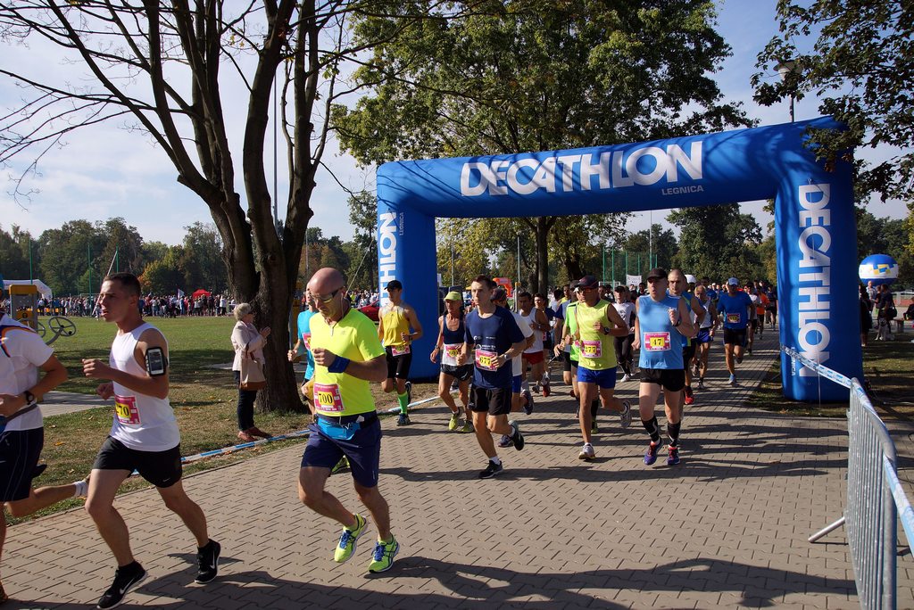 Grzegorz Gronostaj zwycięzcą legnickiego półmaratonu - część 2