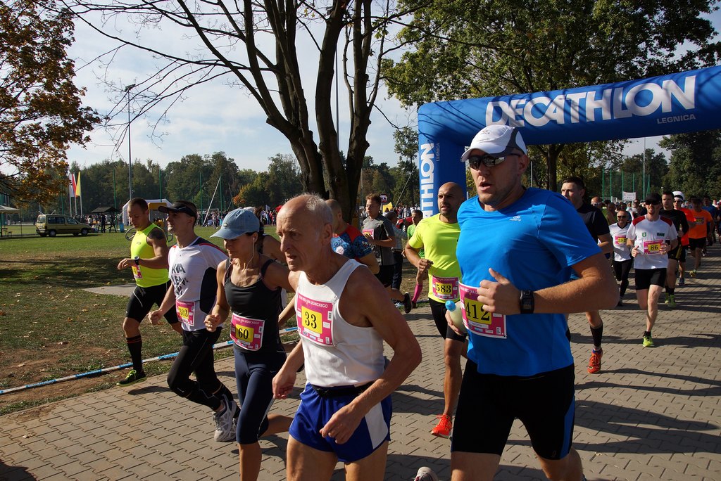 Grzegorz Gronostaj zwycięzcą legnickiego półmaratonu - część 2