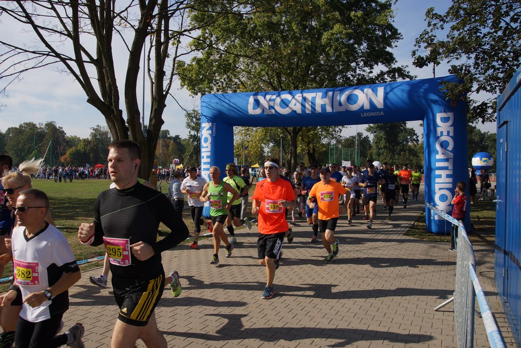 Grzegorz Gronostaj zwycięzcą legnickiego półmaratonu - część 2