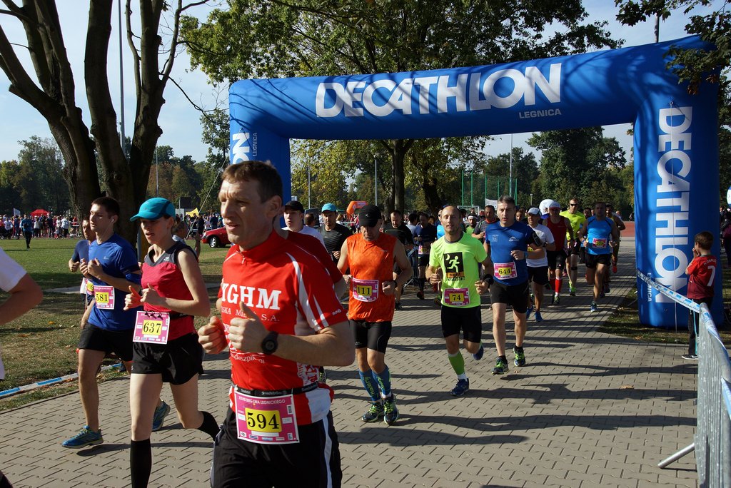 Grzegorz Gronostaj zwycięzcą legnickiego półmaratonu - część 2