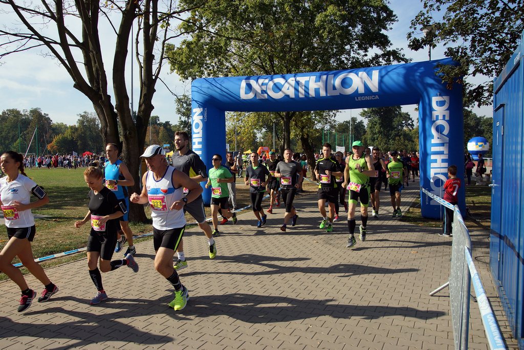 Grzegorz Gronostaj zwycięzcą legnickiego półmaratonu - część 2