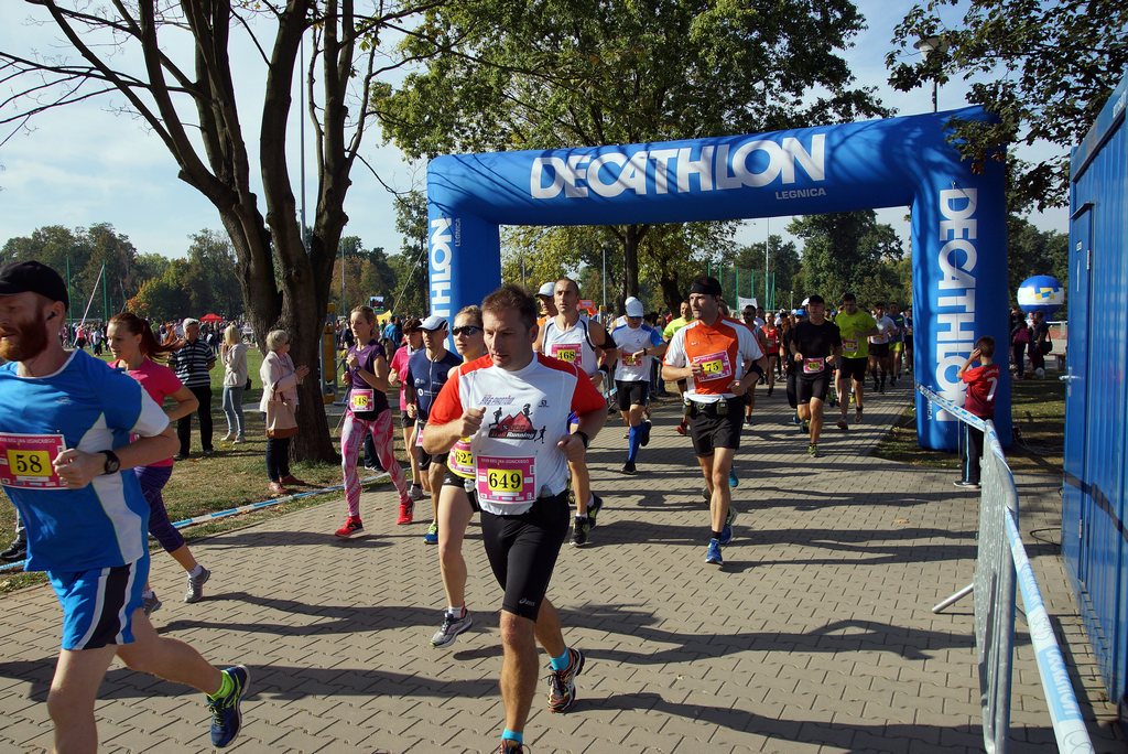 Grzegorz Gronostaj zwycięzcą legnickiego półmaratonu - część 2