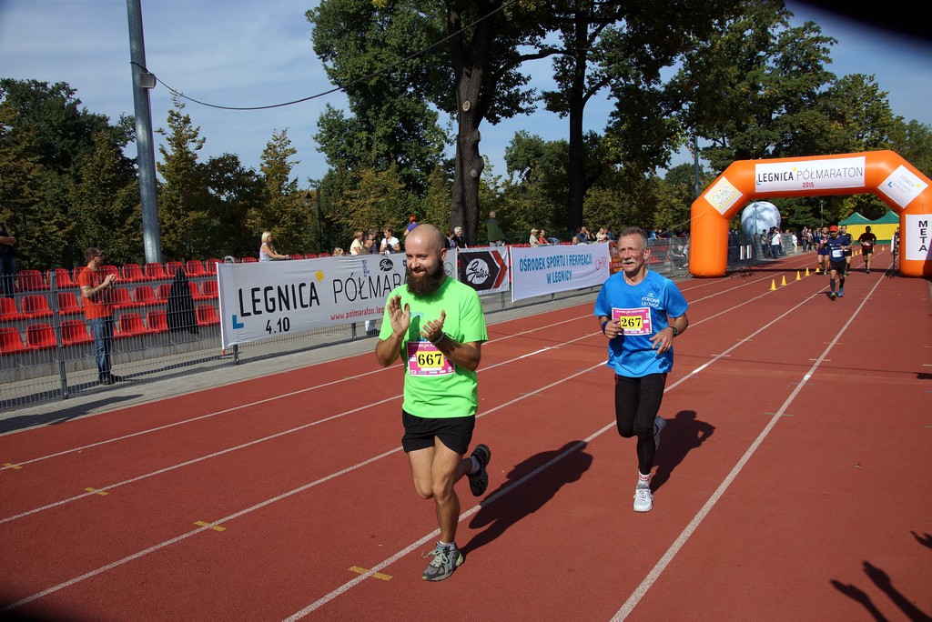 Grzegorz Gronostaj zwycięzcą legnickiego półmaratonu - część 2
