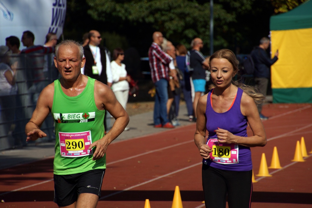 Grzegorz Gronostaj zwycięzcą legnickiego półmaratonu - część 2