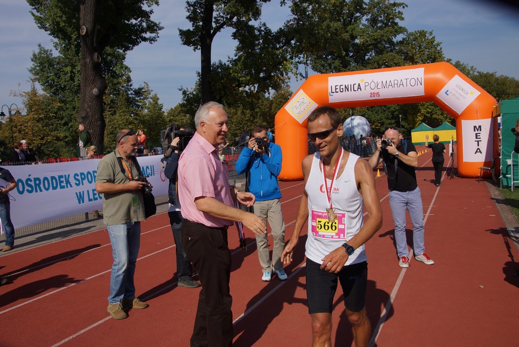 Grzegorz Gronostaj zwycięzcą legnickiego półmaratonu - część 2
