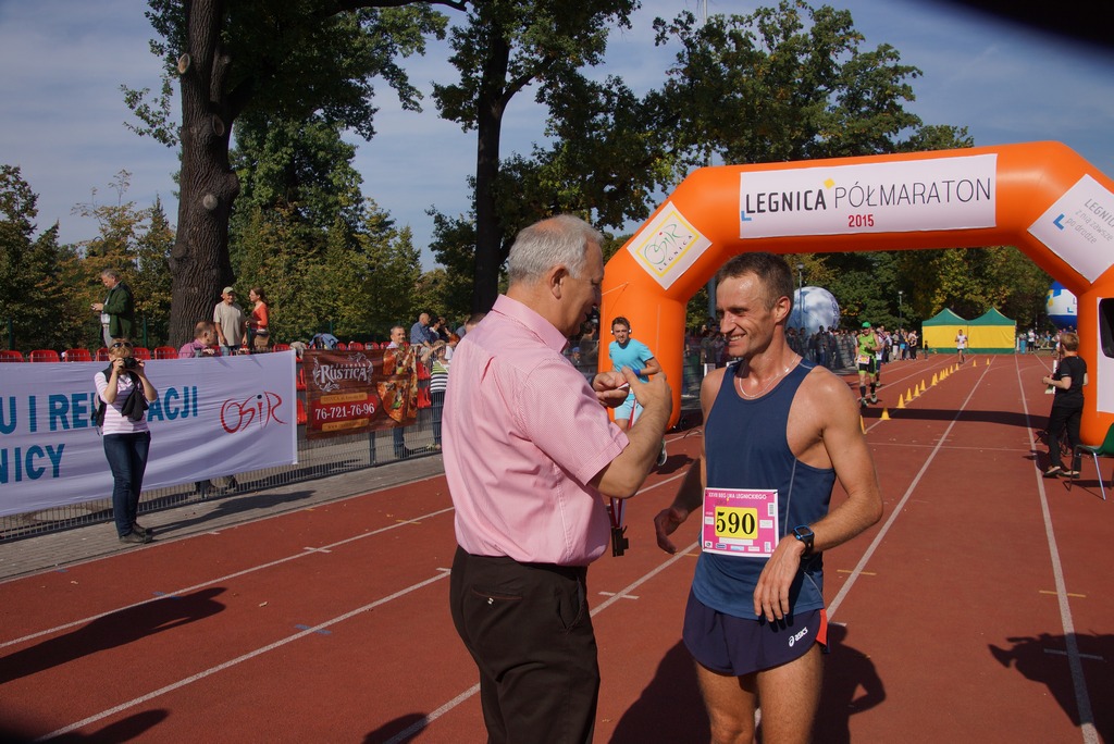 Grzegorz Gronostaj zwycięzcą legnickiego półmaratonu - część 2