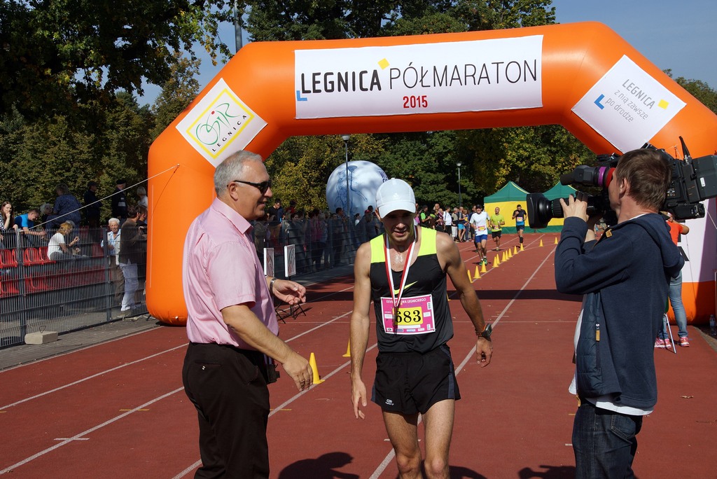 Grzegorz Gronostaj zwycięzcą legnickiego półmaratonu - część 2