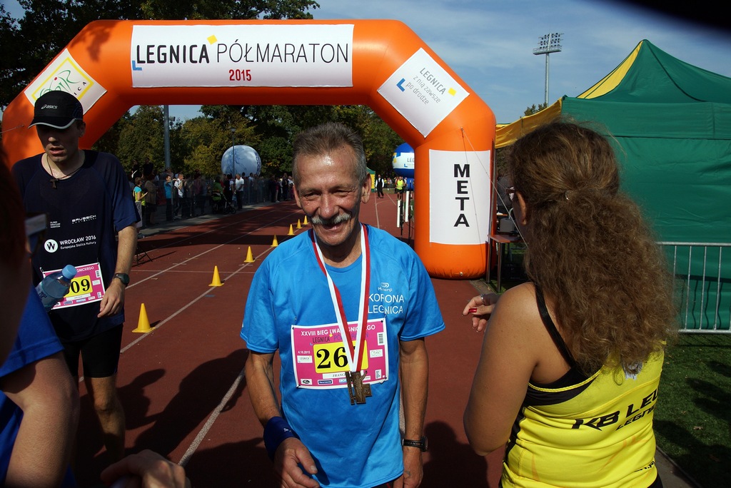 Grzegorz Gronostaj zwycięzcą legnickiego półmaratonu - część 2