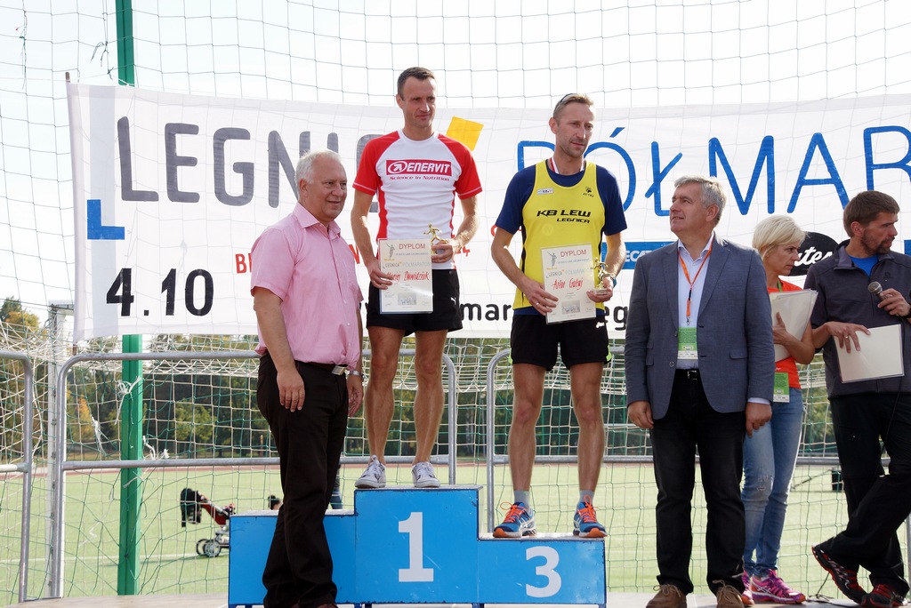 Grzegorz Gronostaj zwycięzcą legnickiego półmaratonu - część 2