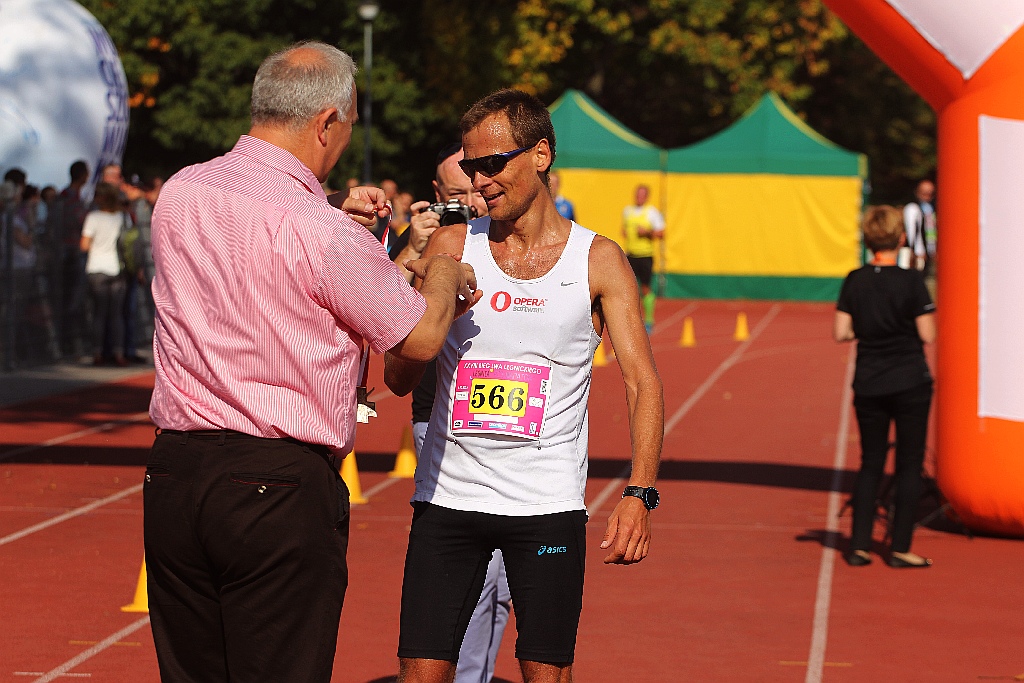 Grzegorz Gronostaj zwycięzcą legnickiego półmaratonu