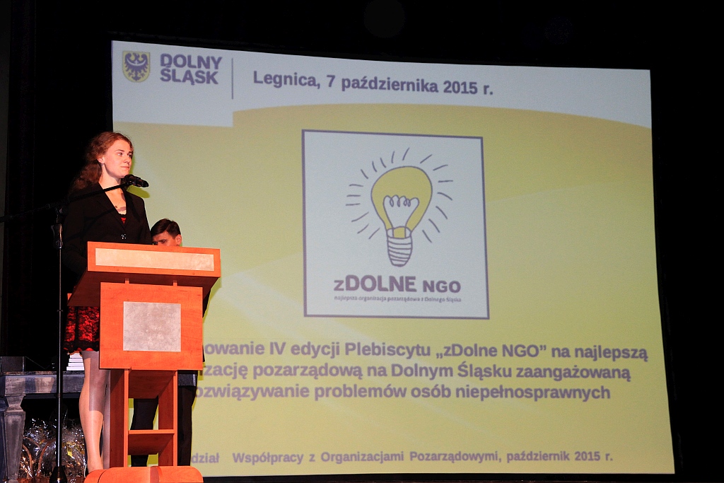 W Legnicy marszałek nagrodził najlepsze NGOsy z Dolnego Śląska