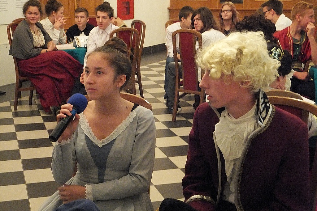 Gimnazjaliści podążali tropem swojego patrona Jerzego Wilhelma