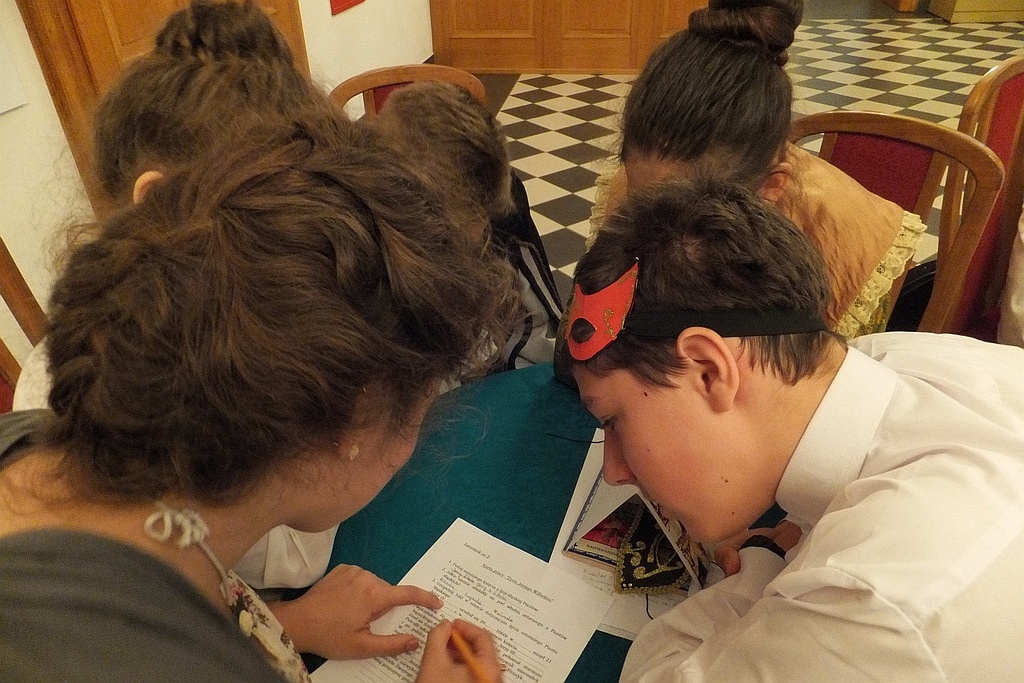Gimnazjaliści podążali tropem swojego patrona Jerzego Wilhelma