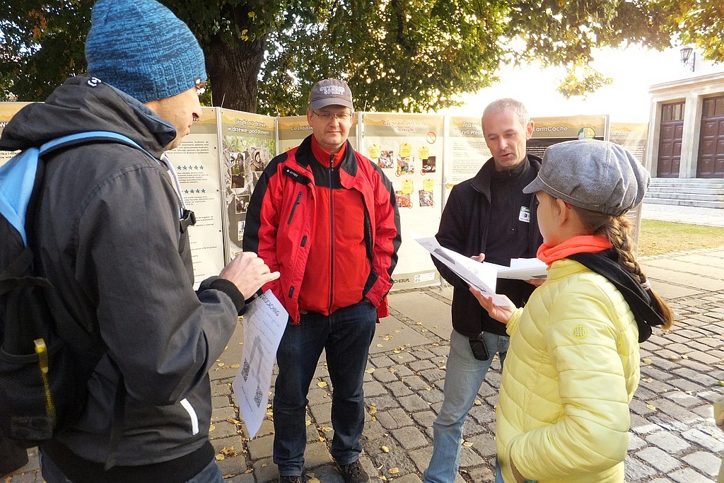 Na Zamku Piastowskim szukali „skarbów” za pomocą GPS - u