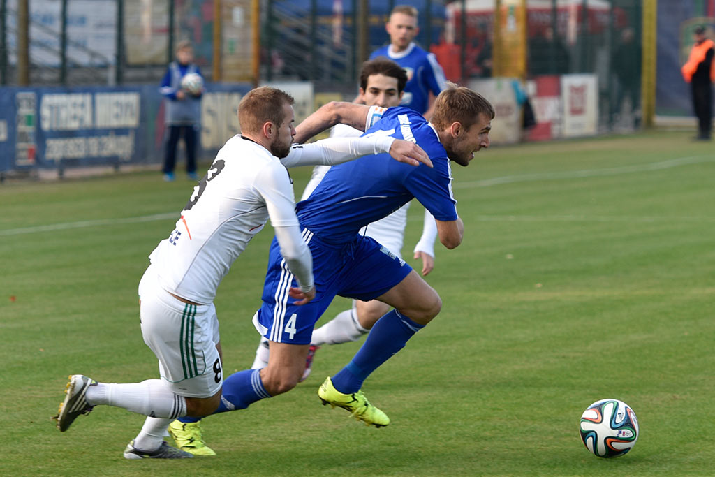 Piłkarze Miedzi Legnica tylko zremisowali z Bełchatowem