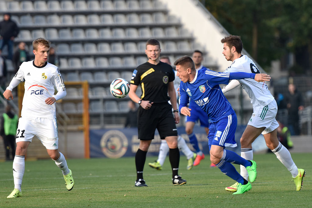 Piłkarze Miedzi Legnica tylko zremisowali z Bełchatowem