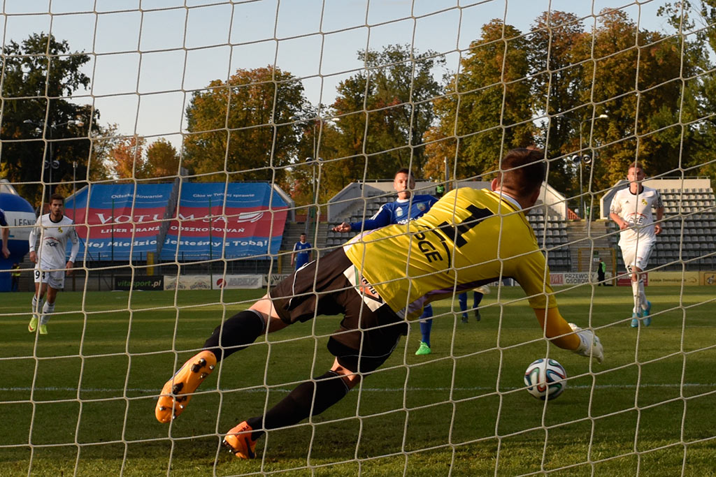 Piłkarze Miedzi Legnica tylko zremisowali z Bełchatowem