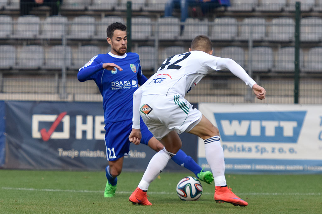 Piłkarze Miedzi Legnica tylko zremisowali z Bełchatowem