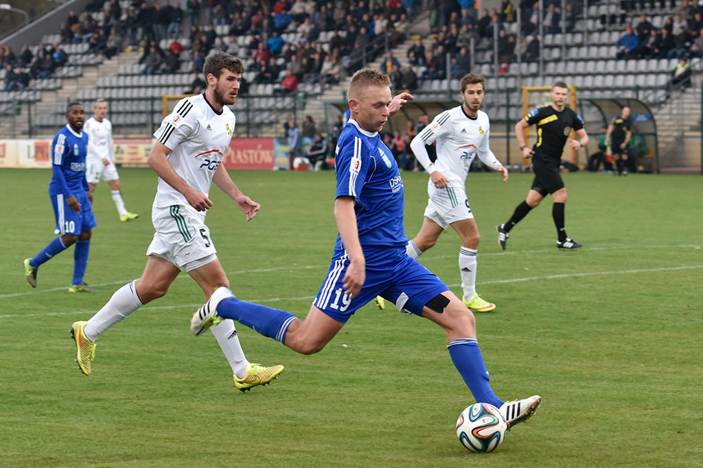 Piłkarze Miedzi Legnica tylko zremisowali z Bełchatowem