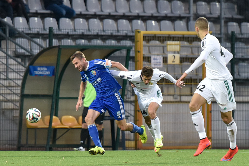 Piłkarze Miedzi Legnica tylko zremisowali z Bełchatowem