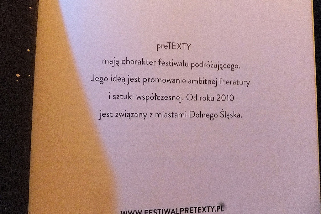 Spotkania z dolnośląskimi poetami zakończyły festiwal „preTEXTY”