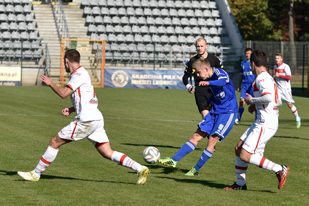 Rezerwy Miedzi Legnica wróciły na zwycięską ścieżkę