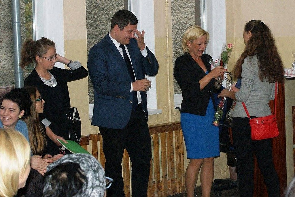 Gimnazjaliści z Rui zachwycili nauczycieli talentem scenicznym